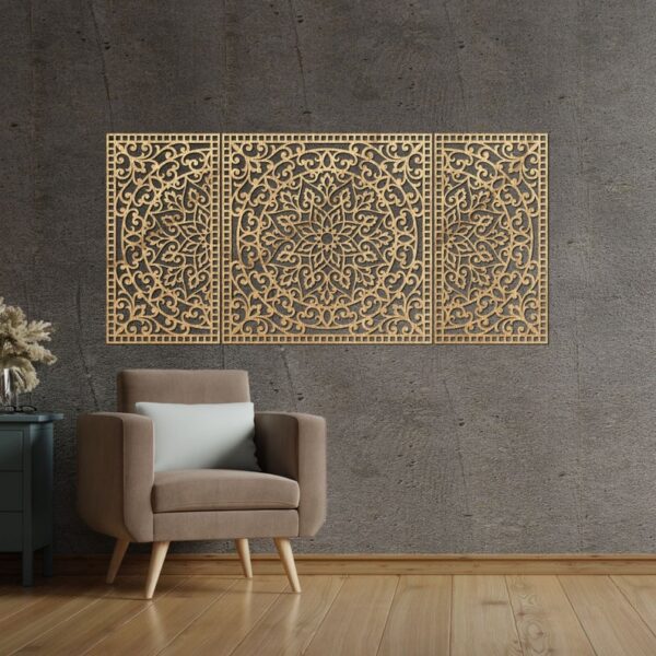 Exclusive Elegant Luxury Decoration Wood Wall